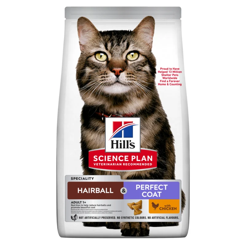 Hill's Hairball & Perfect Coat