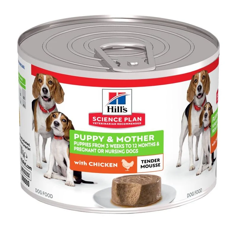 Hill's Puppy & Mother Mousse 12x200g