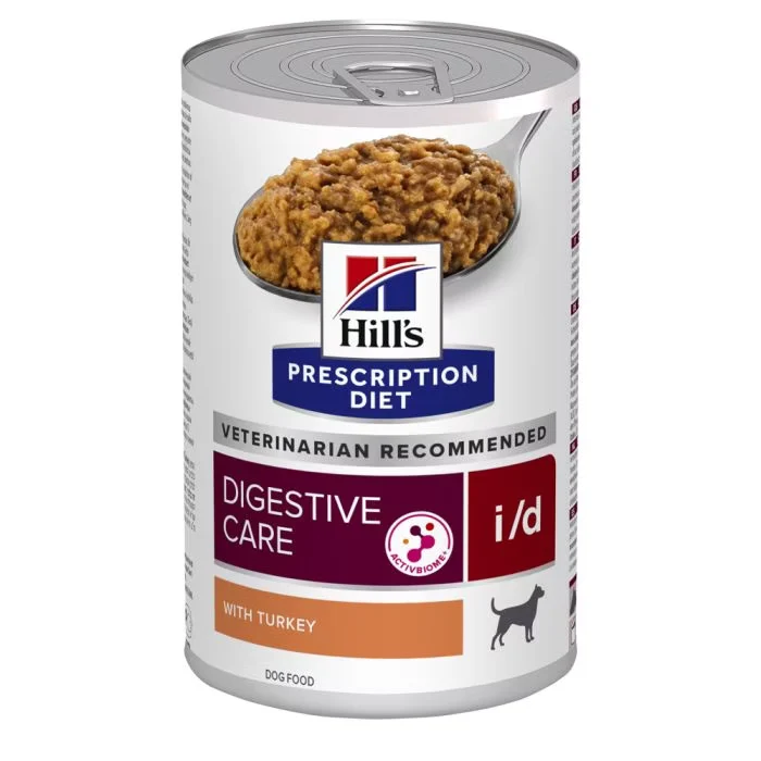 Hill's Prescription Diet I/D AB+ boîtes pour chien à la dinde - 3x360g
