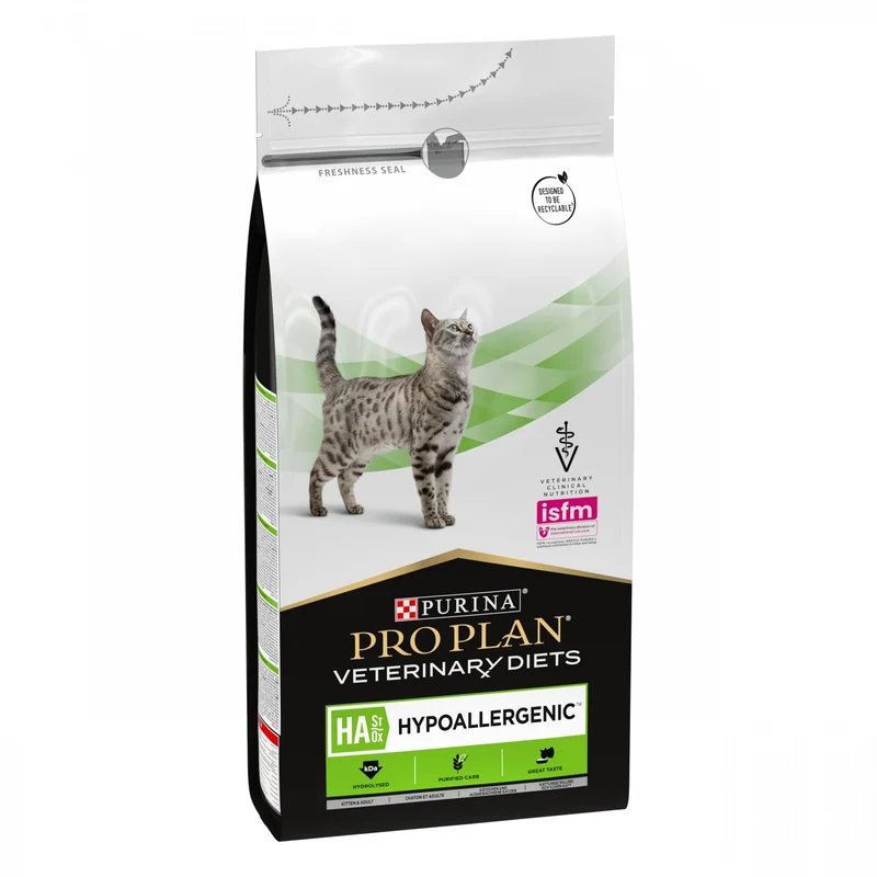 Pro Plan Veterinary Diets HA Hypoallergenic - croquettes chat