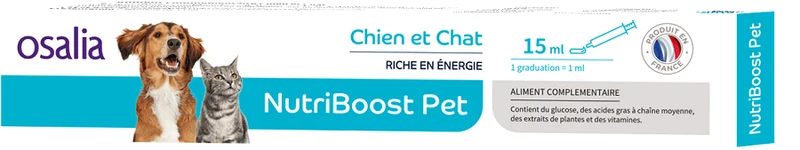 Osalia NutriBoost Pet énergie chien, chat