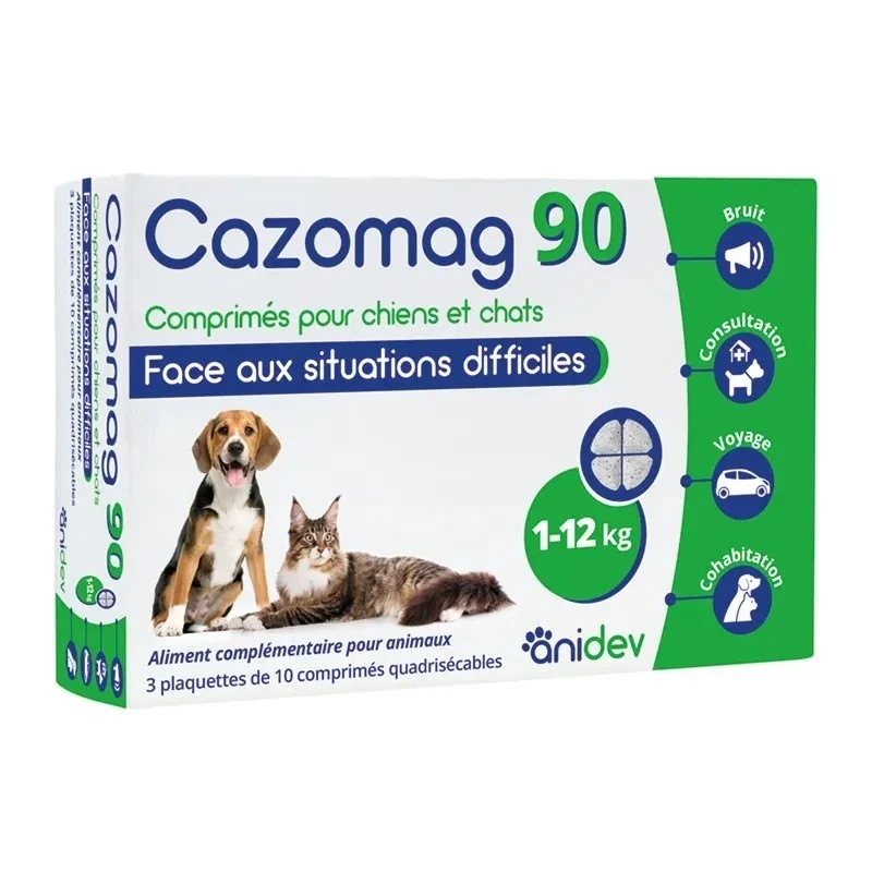 Cazomag 90 Situations difficiles chat, chien