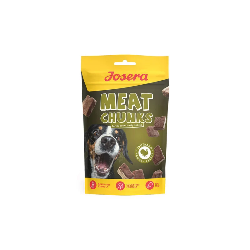 Snack pour chiens Josera Meat Chunks 70 g Dinde