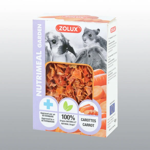 Snacks à la carotte rongeur