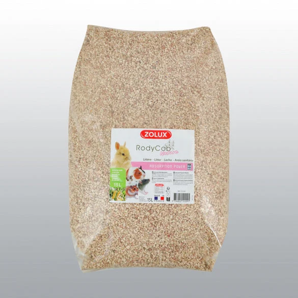 Litière de maïs biodégradable rongeur