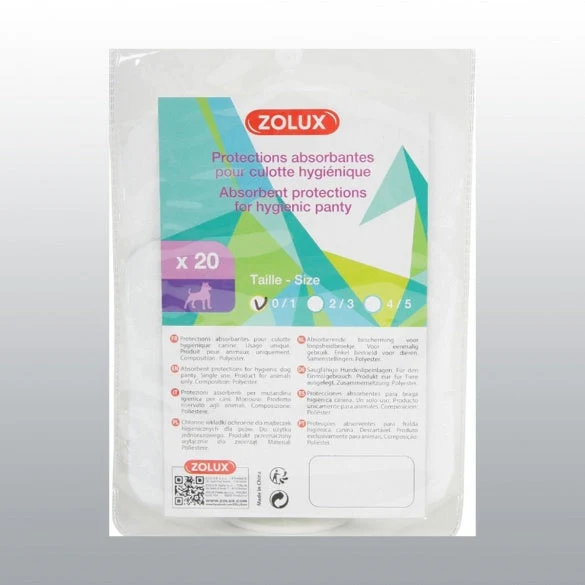 Protège-culottes absorbants chienne
