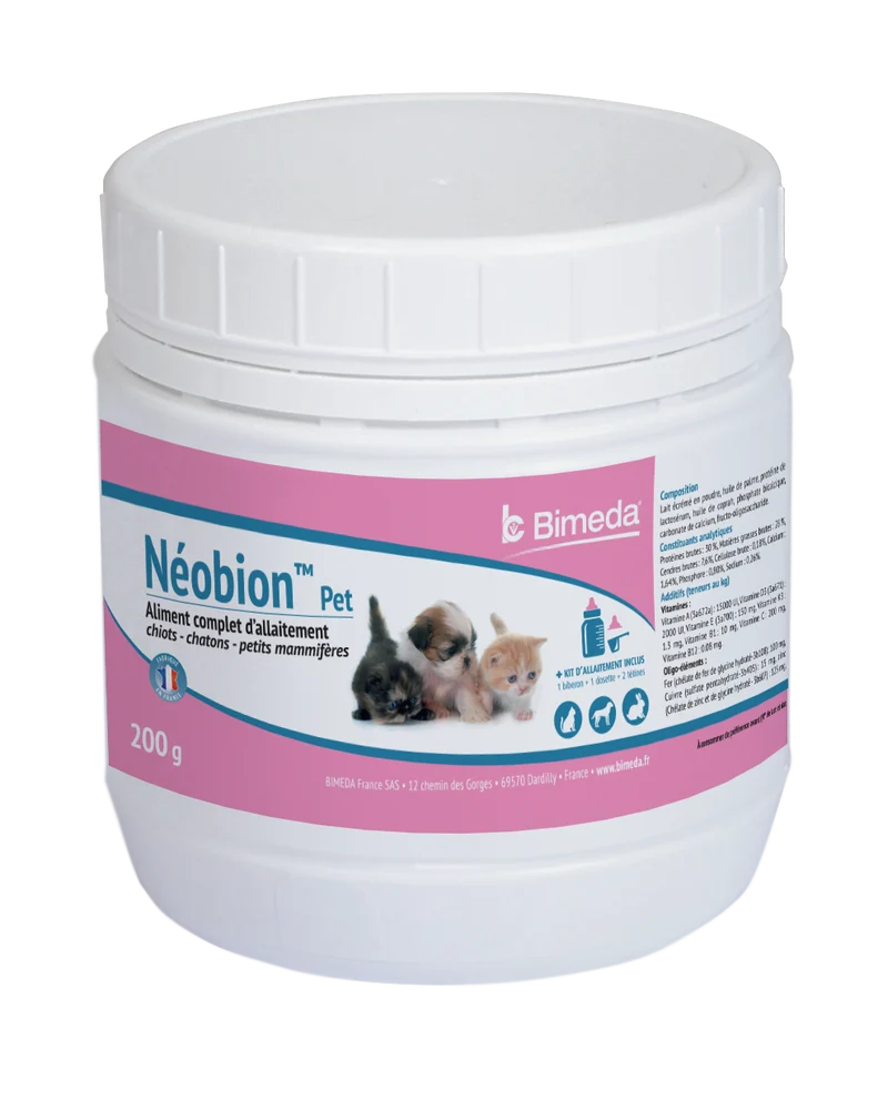 Néobion Pet lait maternisé chiot, chaton