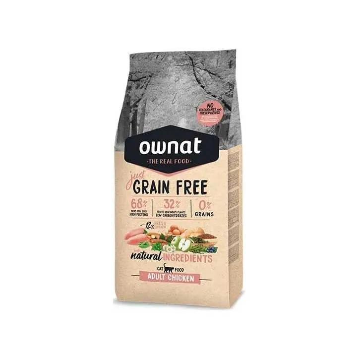 Ownat Just Adult au poulet - croquettes chat