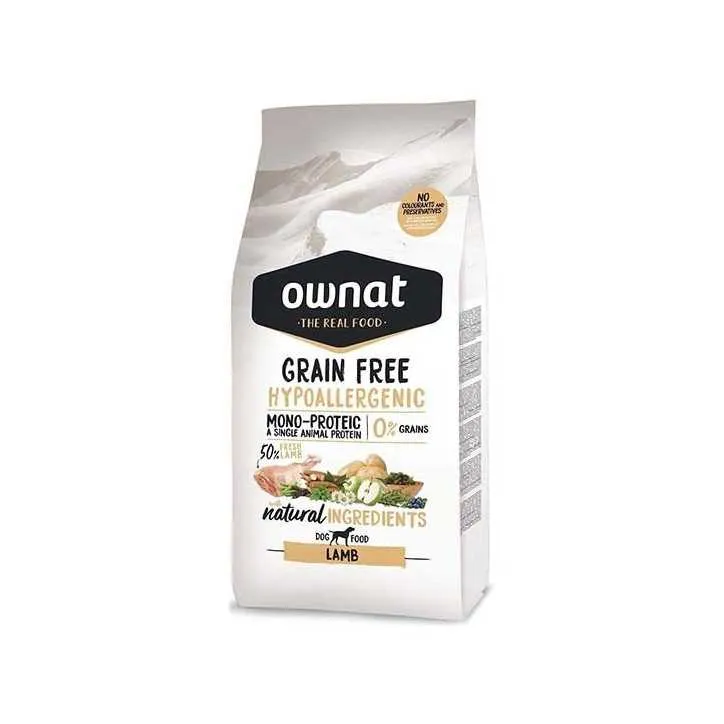 Ownat Hypoallergenic lamb - croquettes chien
