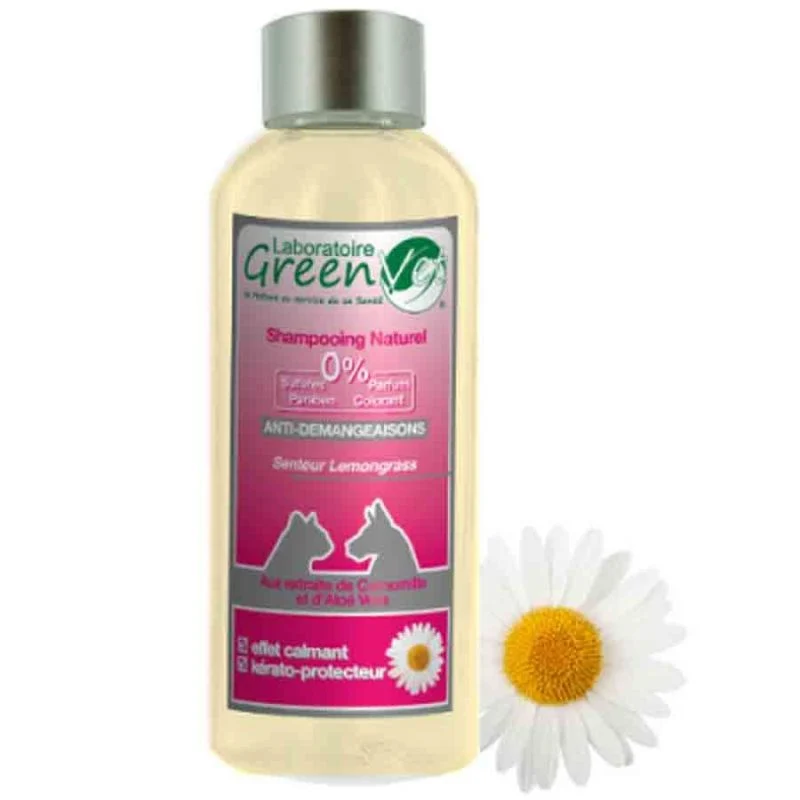 Shampoing anti-démangeaisons Laboratoire Green chat, chien