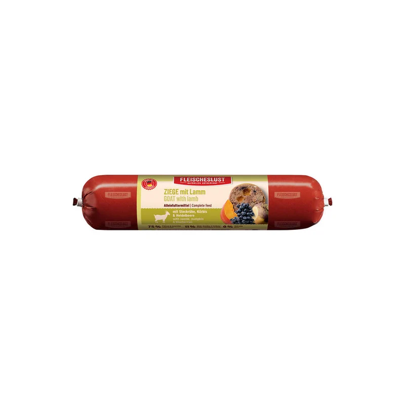 Alimentation humide Fleischeslust 400 gr Agneau Chèvre