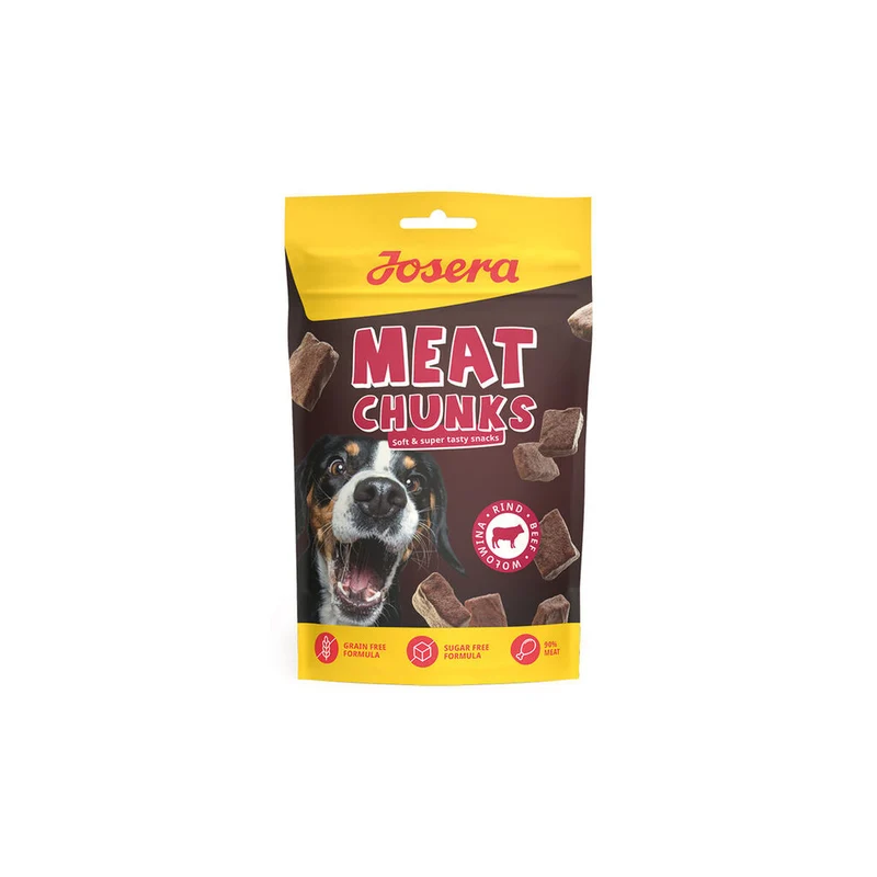 Snack pour chiens Josera Meat Chunks Veau 70 g