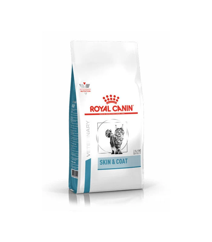 Royal Canin Veterinary Health Nutrition Skin & Coat - croquettes chat