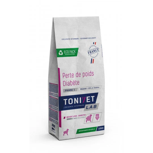 Tonivet Lab Poids Diabète 1 - croquettes chien