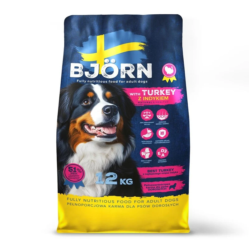Nourriture Bjorn Dinde 12 kg