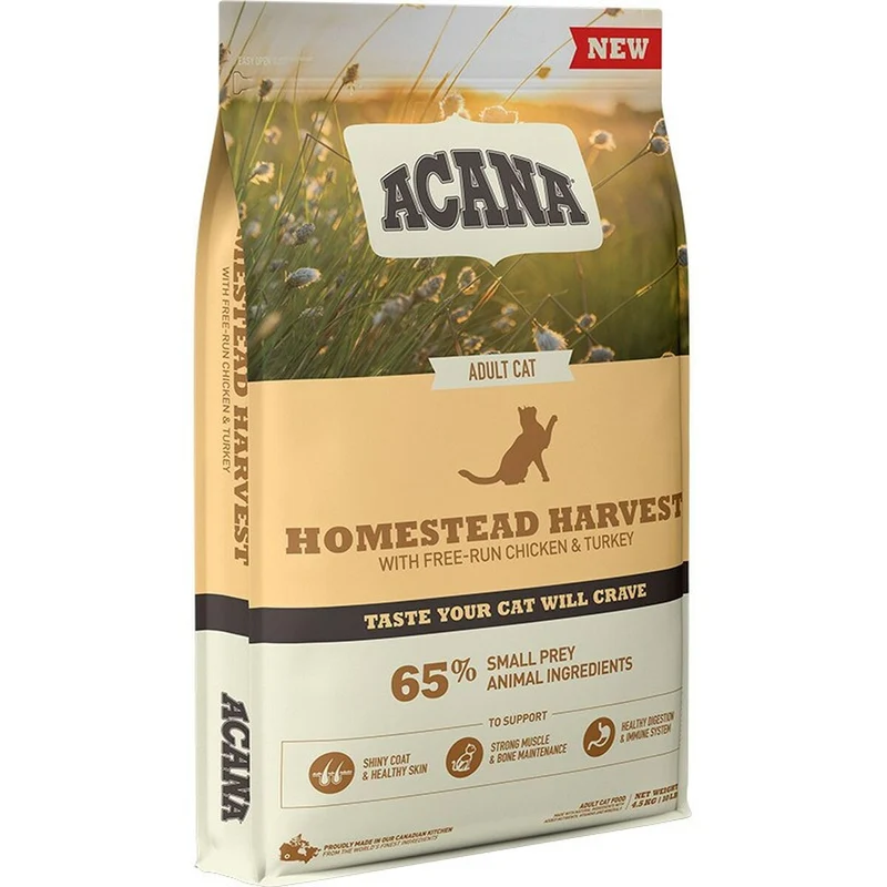 Aliments pour chat Acana Poulet Dinde Canard 4,5 Kg