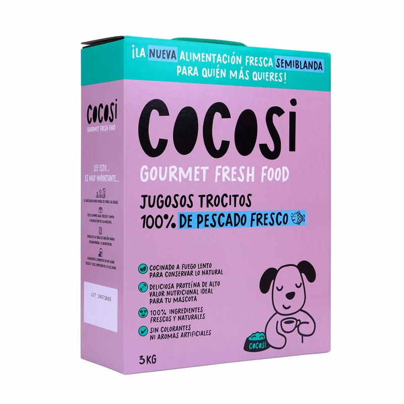 Alimentation humide Cocosi 3 Kg 4 Unités