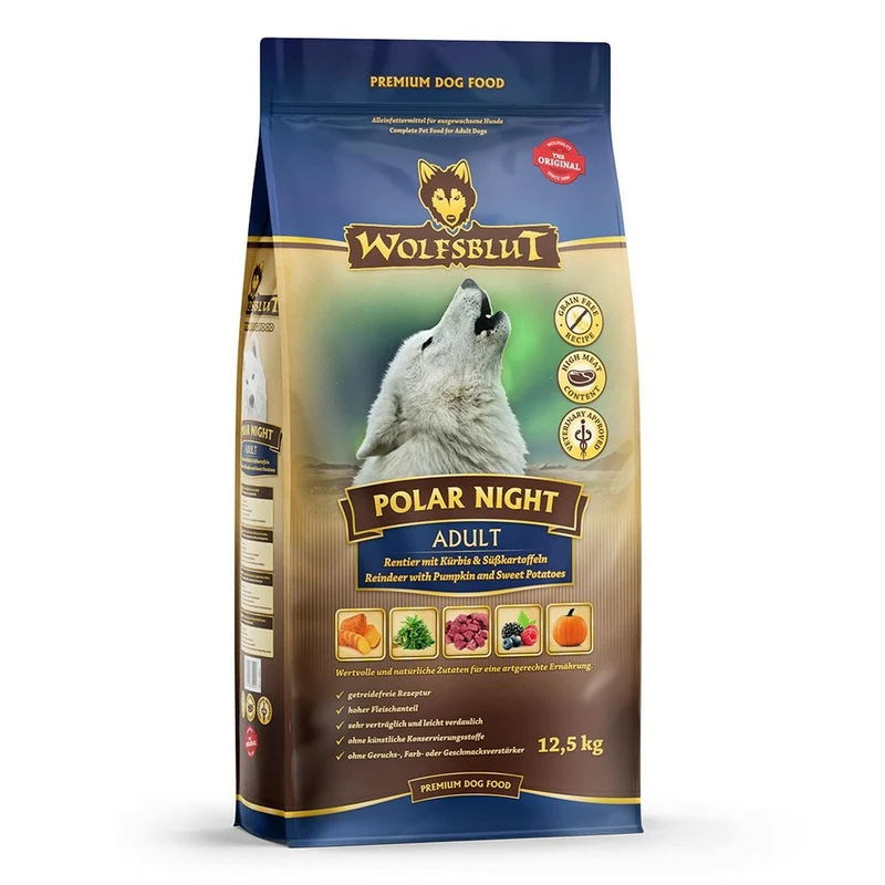 Nourriture Wolfsblut Adulte Citrouille 12,5 Kg