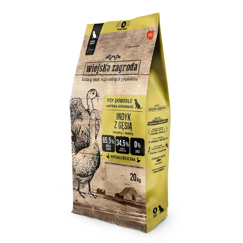Nourriture WIEJSKA ZAGRODA Dinde 20 kg