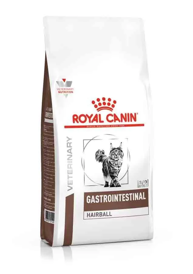 Royal Canin Veterinary Health Nutrition Gastro Int Hairball - croquettes chat