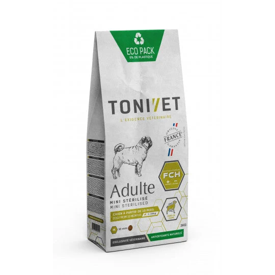 Tonivet Adult Mini Stérilisé - croquettes chien