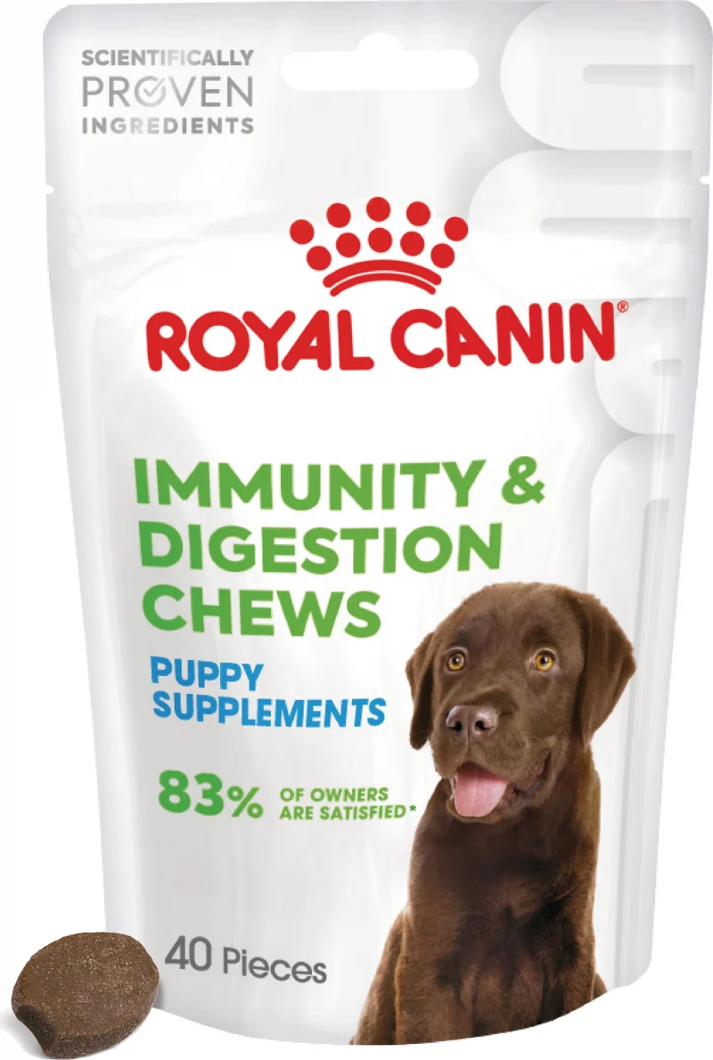 Aliment complémentaire Puppy Immunity & Digestion Chews chiot