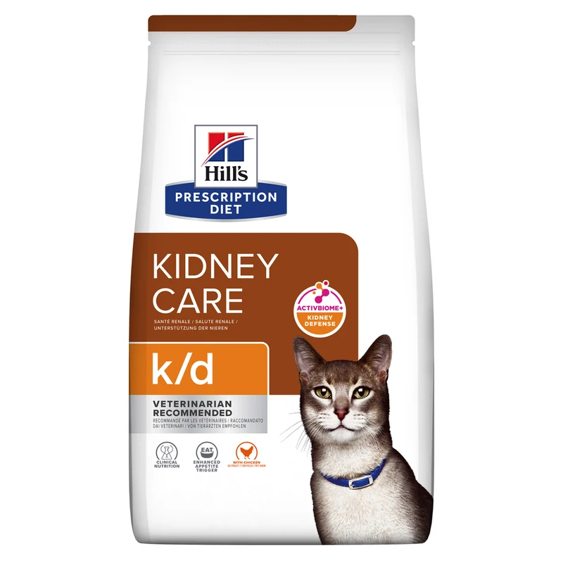 Hill's Prescription Diet k/d Kidney Care au poulet - croquettes chat