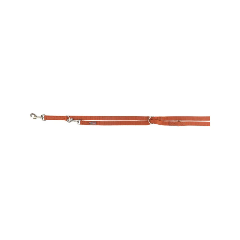 Laisse réglable pour chien Trixie Premium Orange M/L