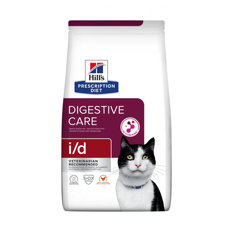 Hill's Prescription Diet i/d Digestive Care au poulet - croquettes chat