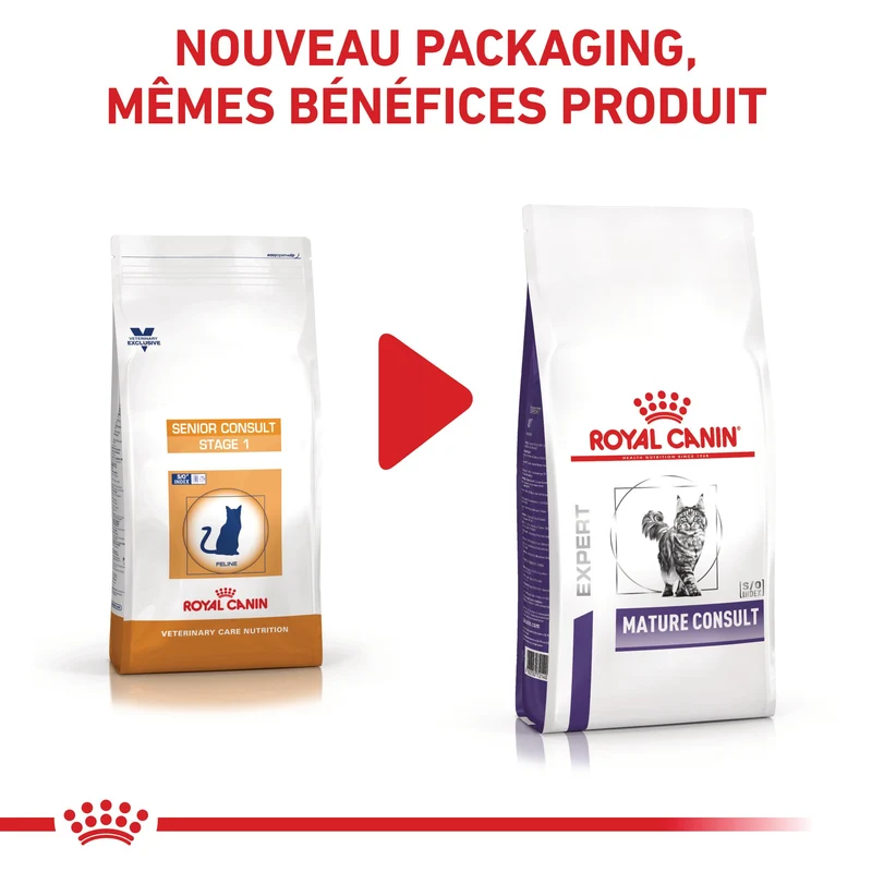 Royal Canin Vet Care Senior Consult Stage 1 Balance / Mature Consult Balance - croquettes chat