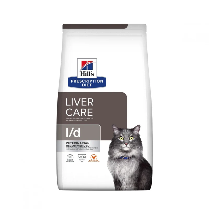Hill's Prescription Diet l/d Liver Care au poulet - croquettes chat