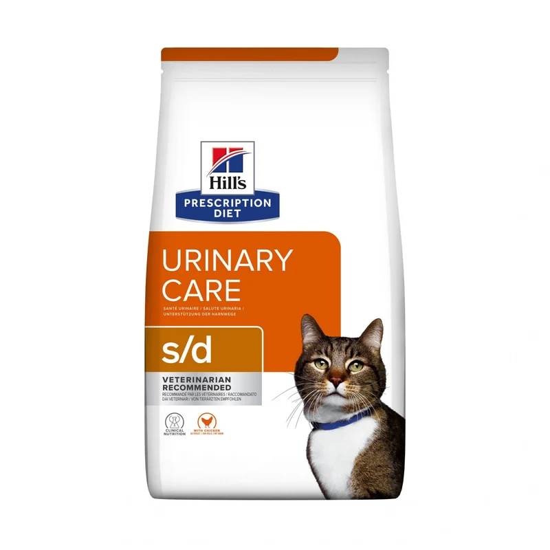 Hill's Prescription Diet s/d Urinary Care au poulet - croquettes chat