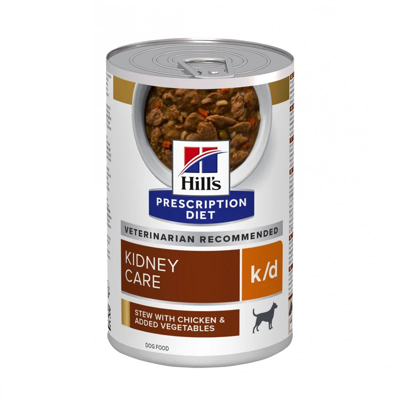 Hill's Prescription Diet k/d Kidney Care en mijotés au poulet - pâtée chien