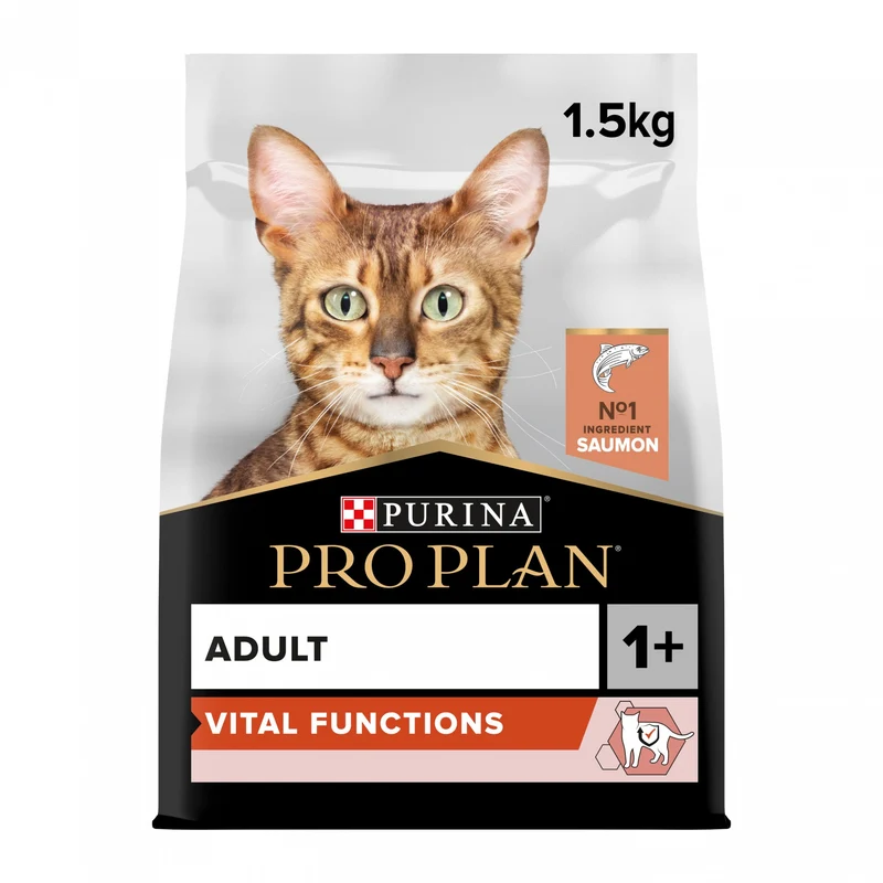 Pro Plan Vital Functions Adult au saumon - croquettes chat