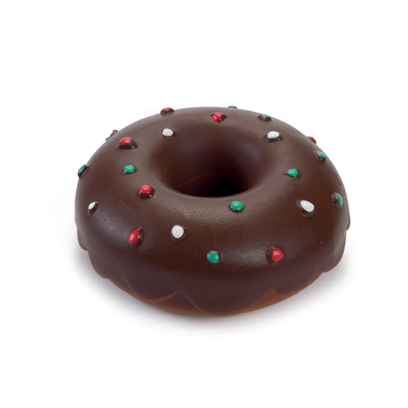 Donut en latex chien