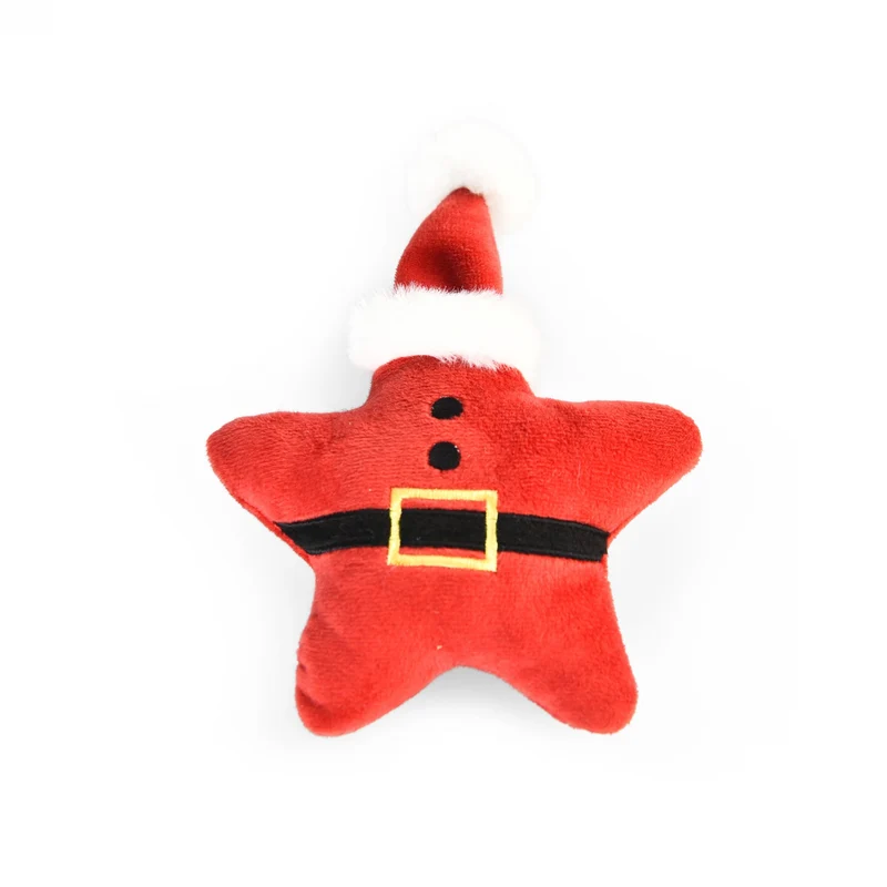 Etoile Père Noël chien