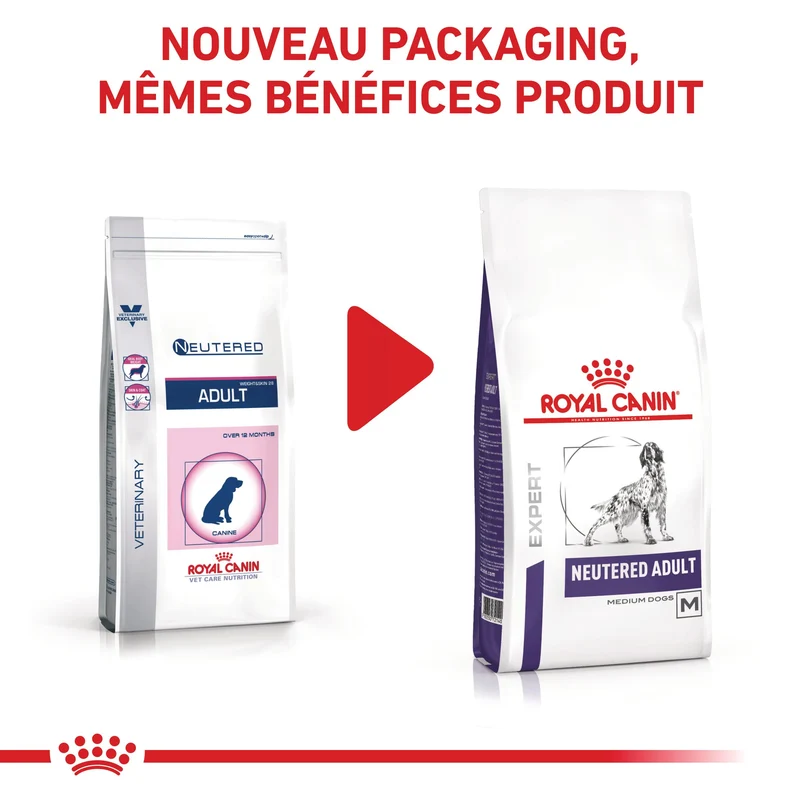 Royal Canin Veterinary Neutered Adult Medium Dogs - croquettes chien