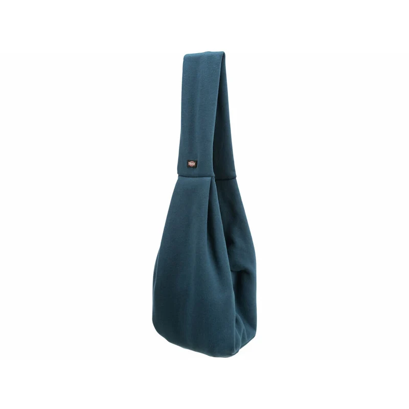 Sac en bandoulière pour animaux de compagnie Trixie Soft Bleu Gris clair Polyester Coton 22 × 20 × 60 CM