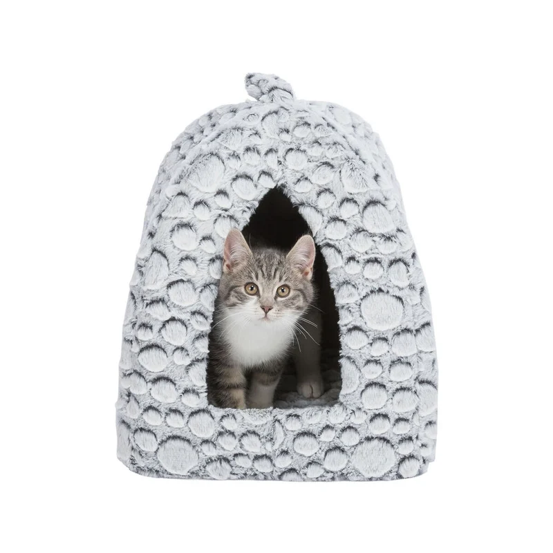 Cabane Trixie Blanc Gris 32 × 42 × 32 cm