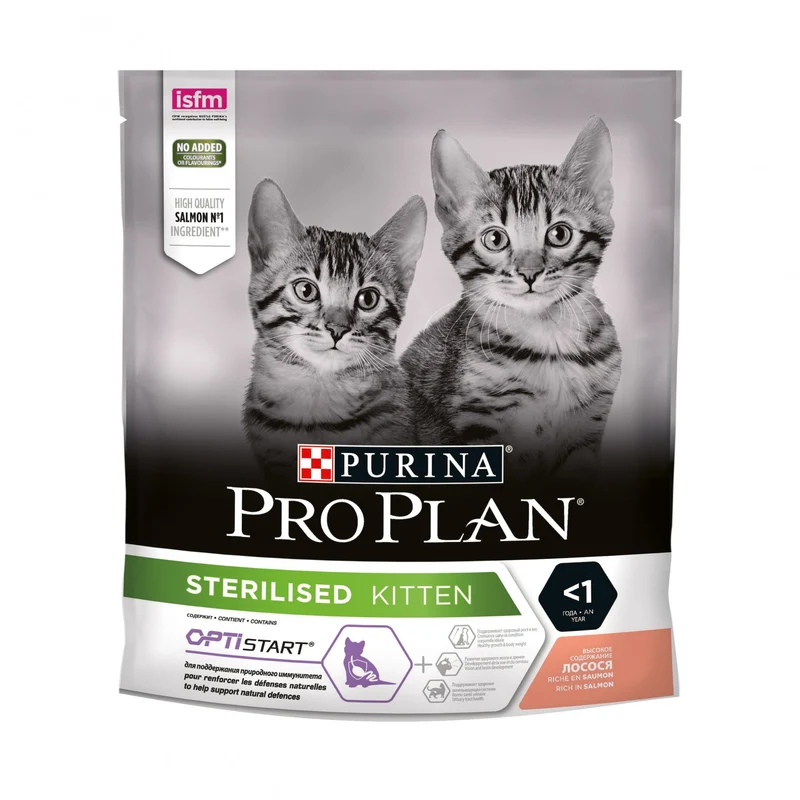 PRO PLAN Healthy Start Sterilised Kitten au Saumon - Croquettes pour chaton