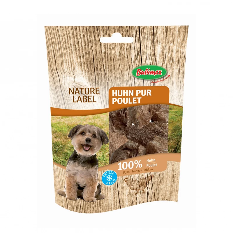 Poulet lyophilisé Nature Label chien