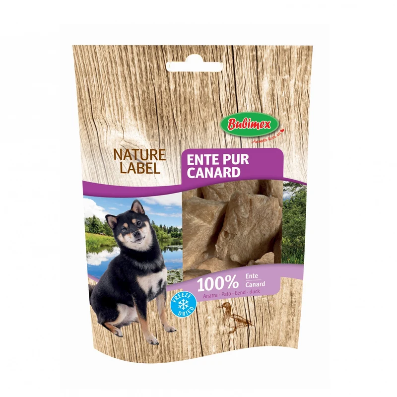 Nature Label canard lyophilisé chien