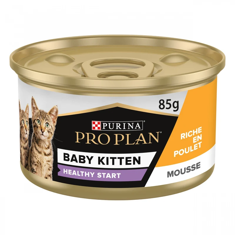 Pro Plan Healthy Start Baby Kitten en mousse au poulet - pâtée chaton