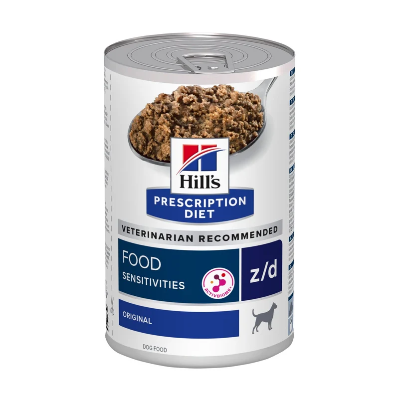 Hill's Prescription Diet z/d Food Sensitivities en boîtes - pâtée chien