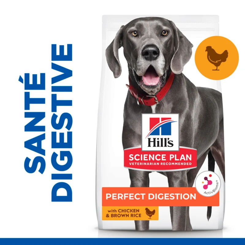 Hill's Science Plan Perfect Digestion Large Adult au poulet - croquettes chien