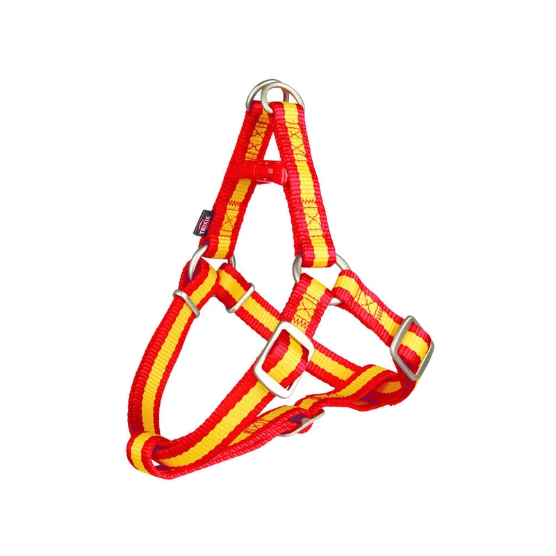 Harnais pour chien Trixie Premium Jaune Rouge XS/S 30-40 cm