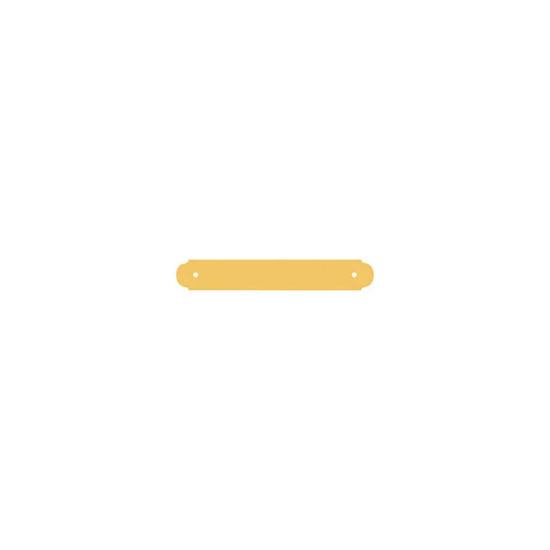 Plaque d'identification Imarc Mounts Jaune