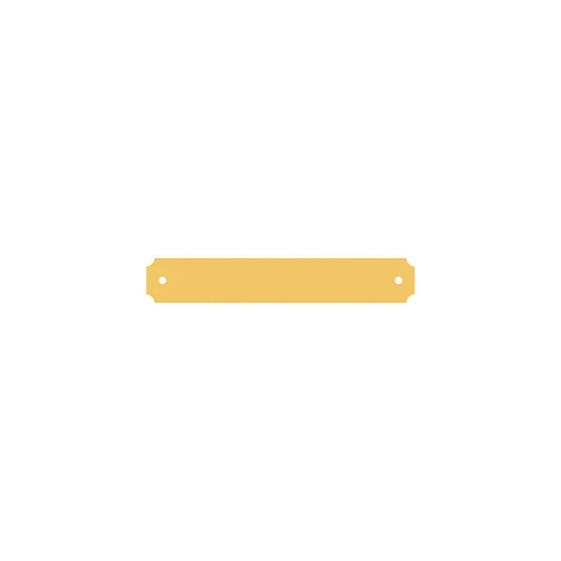 Plaque d'identification Imarc Mounts Jaune