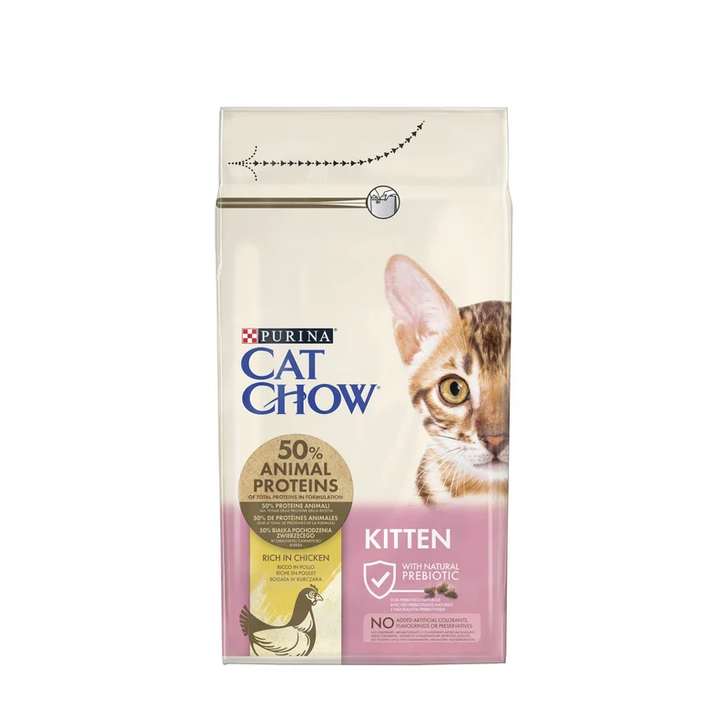 Purina Cat Chow Kitten au poulet - croquettes chaton