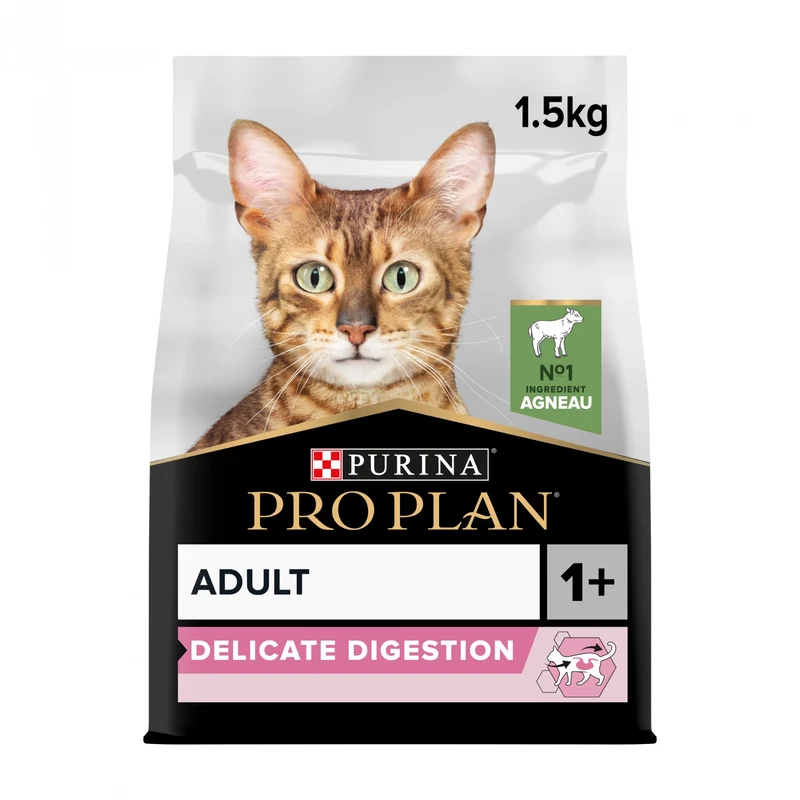 Pro Plan Delicate Digestion Adult à l'agneau - croquettes chat